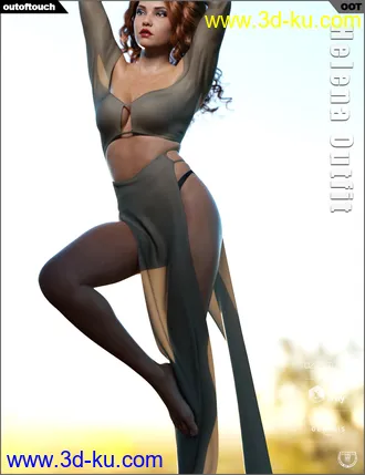 3D打印模型dForce Helena Outfit for Genesis 8 Female(s)的图片