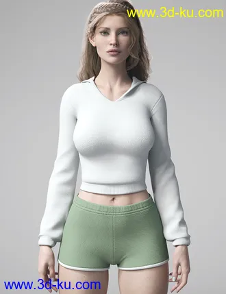 3D打印模型dForce Homebody for Genesis 8 Female(s)的图片