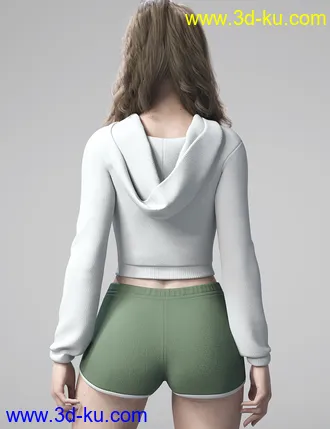 3D打印模型dForce Homebody for Genesis 8 Female(s)的图片