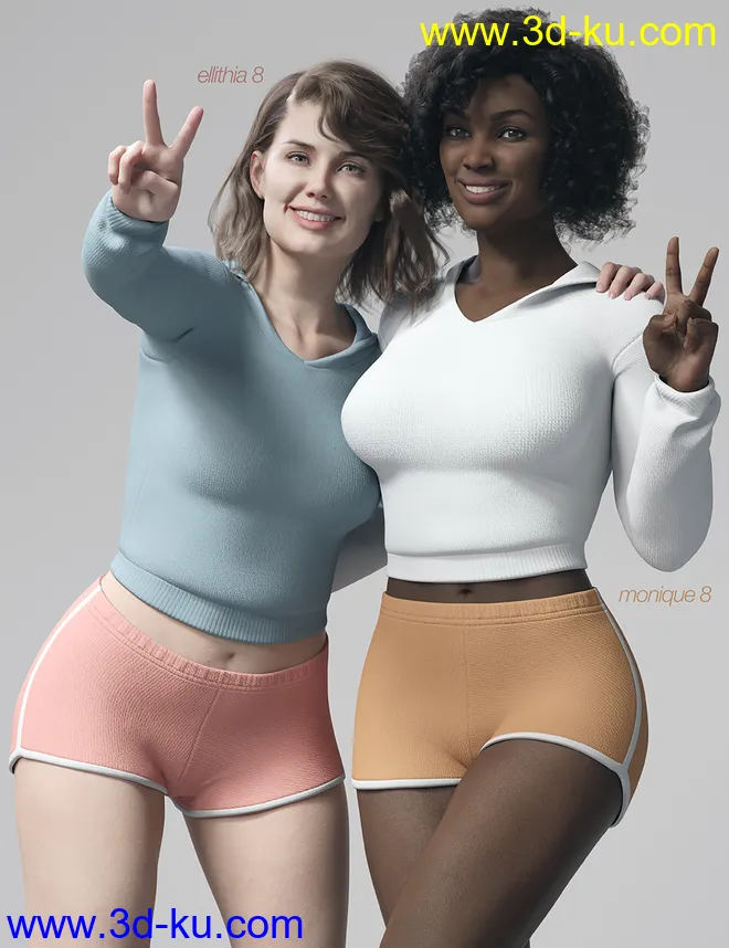 dForce Homebody for Genesis 8 Female(s)模型的图片9