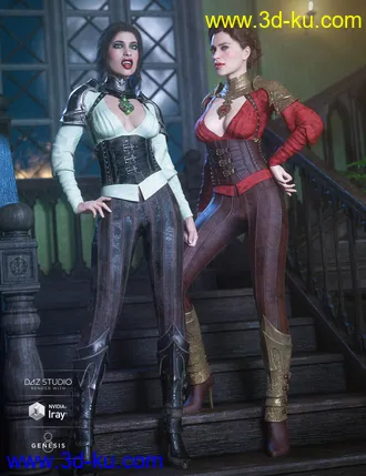 3D打印模型dForce Immortals Outfit Textures的图片