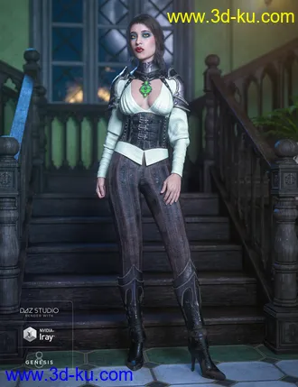 3D打印模型dForce Immortals Outfit Textures的图片