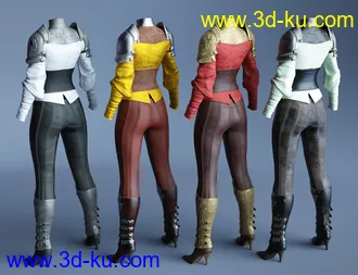 3D打印模型dForce Immortals Outfit Textures的图片