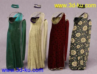 3D打印模型dForce Lady Justice Outfit Textures的图片