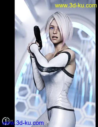 3D打印模型dForce Mosaic Outfit Addon for Genesis 8 Female(s)的图片