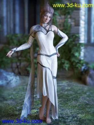 3D打印模型dForce Mosaic Outfit for Genesis 8 Female(s)的图片