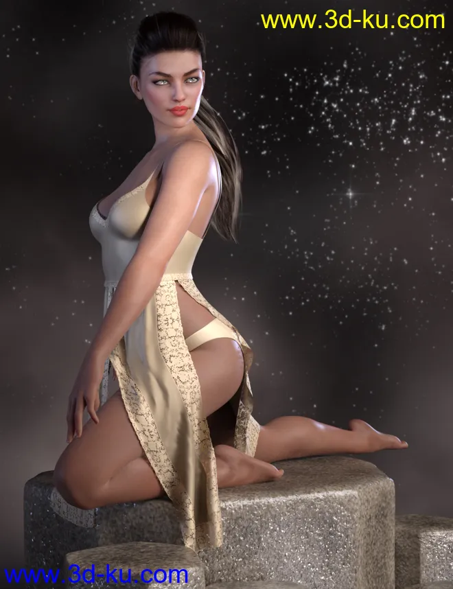 dForce Naomi's Lingerie Collection for Genesis 8 Female(s)模型的图片6