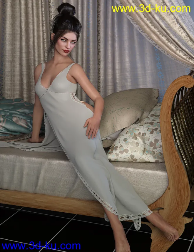 dForce Naomi's Lingerie Collection for Genesis 8 Female(s)模型的图片7