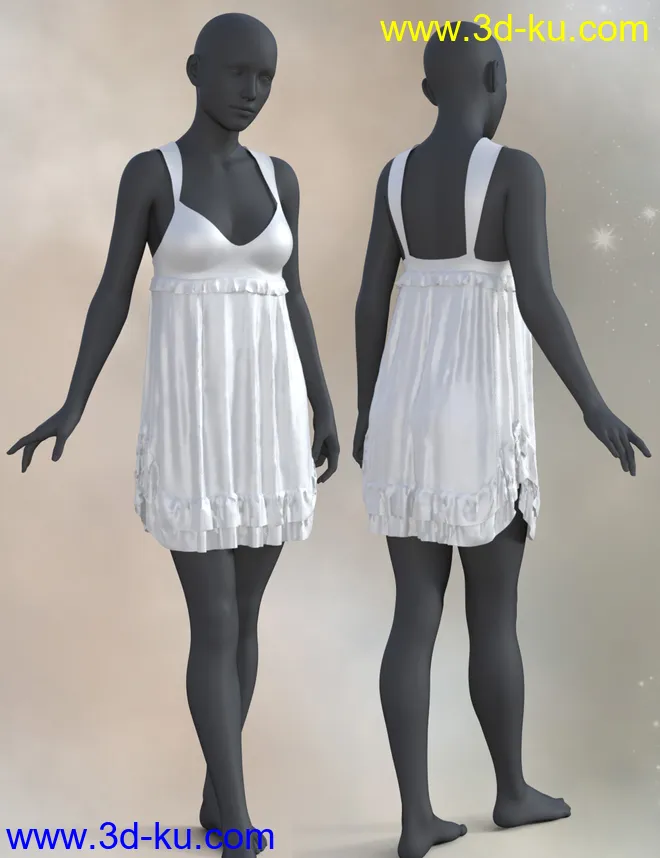 dForce Naomi's Lingerie Collection for Genesis 8 Female(s)模型的图片12