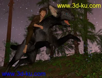 3D打印模型dForce Oso Pooka for Daz Dog 8的图片