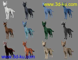 3D打印模型dForce Oso Pooka for Daz Dog 8的图片