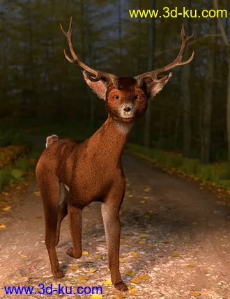 3D打印模型dForce Oso Pooka for Daz Dog 8的图片