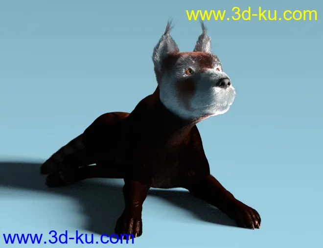 dForce Oso Pooka for Daz Dog 8模型的图片12