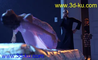 3D打印模型dForce Priest Outfit for Genesis 8 Male(s)的图片