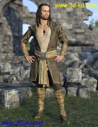 3D打印模型dForce Royal Fantasy Outfit for Genesis 8 Male(s)的图片