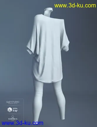 3D打印模型dForce Savannah Outfit for Genesis 8 Female(s)的图片