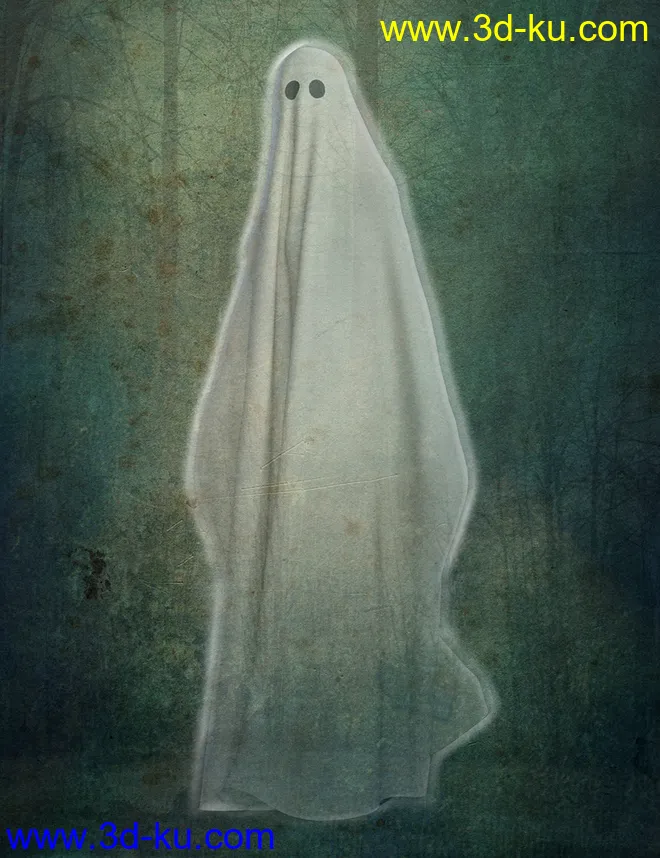 dForce Sheet Ghost for Genesis 8 Female模型的图片2