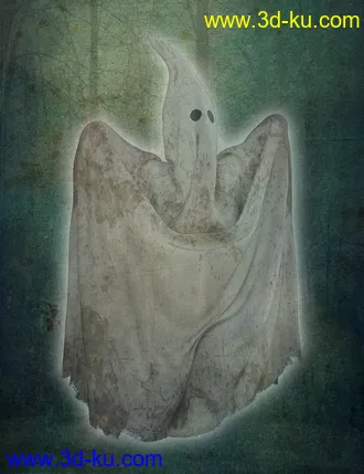 3D打印模型dForce Sheet Ghost for Genesis 8 Female的图片