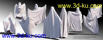 3D打印模型dForce Sheet Ghost for Genesis 8 Female的图片