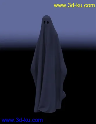 3D打印模型dForce Sheet Ghost for Genesis 8 Female的图片