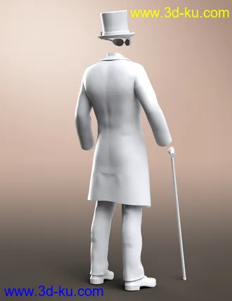 3D打印模型dForce Steampunk Classic for Genesis 8 Male(s)的图片