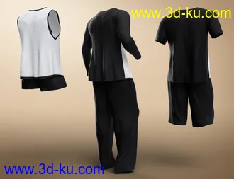 3D打印模型dForce Stellan Lounge Wear - Elan的图片