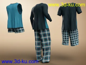 3D打印模型dForce Stellan Lounge Wear - Elan的图片