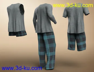 3D打印模型dForce Stellan Lounge Wear - Elan的图片