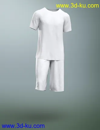 3D打印模型dForce Stellan Lounge Wear for Genesis 8 Male(s)的图片