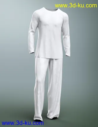 3D打印模型dForce Stellan Lounge Wear for Genesis 8 Male(s)的图片