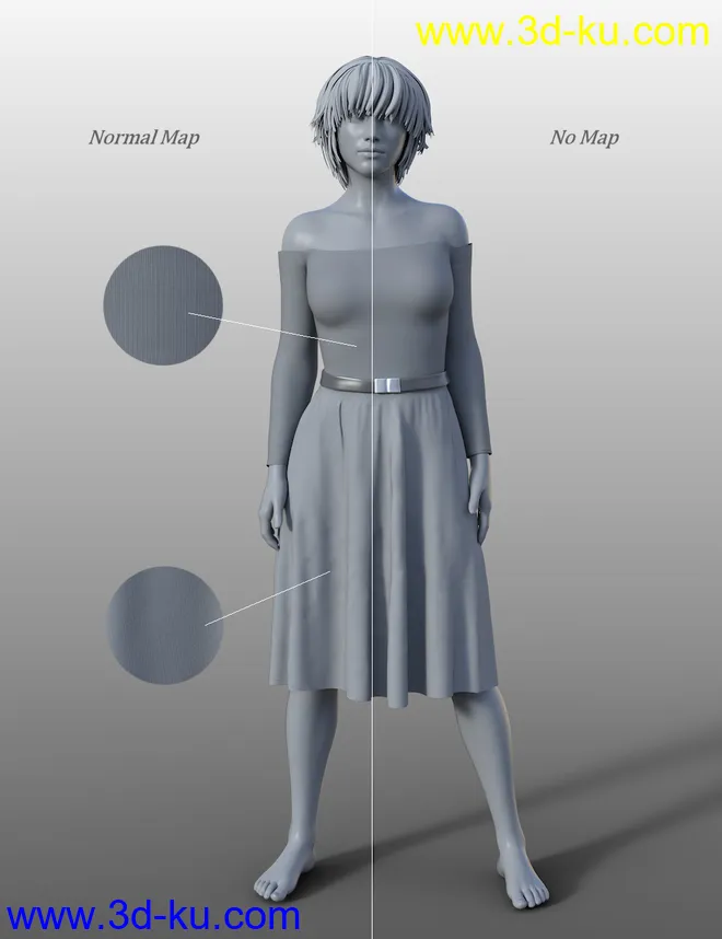 dForce Summer Fashion Outfit for Genesis 8 Female(s)模型的图片8