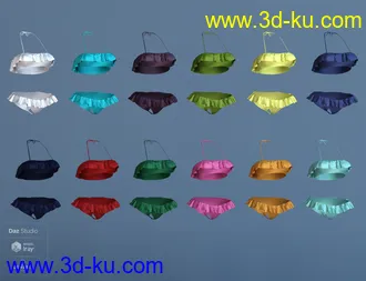 3D打印模型dForce Summer Frills For Genesis 8 Female(s)的图片