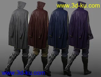3D打印模型dForce The Count Outfit for Genesis 8 Male(s)的图片