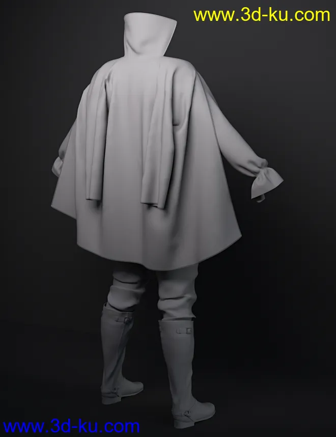 dForce The Count Outfit for Genesis 8 Male(s)模型的图片9
