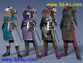 3D打印模型dForce The Dark Hunter - Mythos的图片