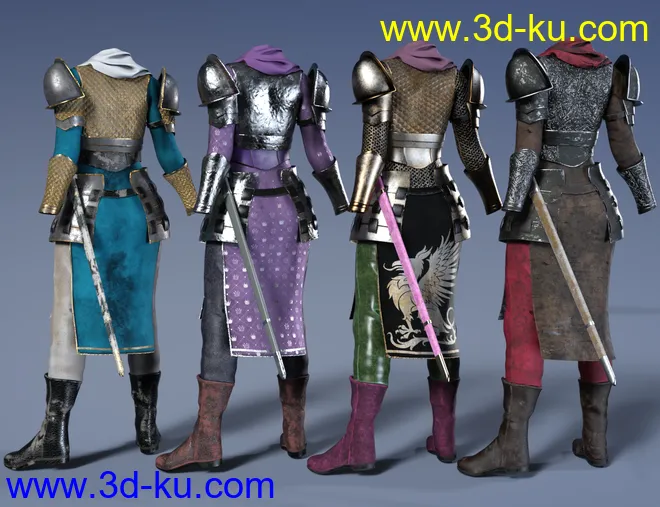 dForce The Dark Hunter - Mythos模型的图片7