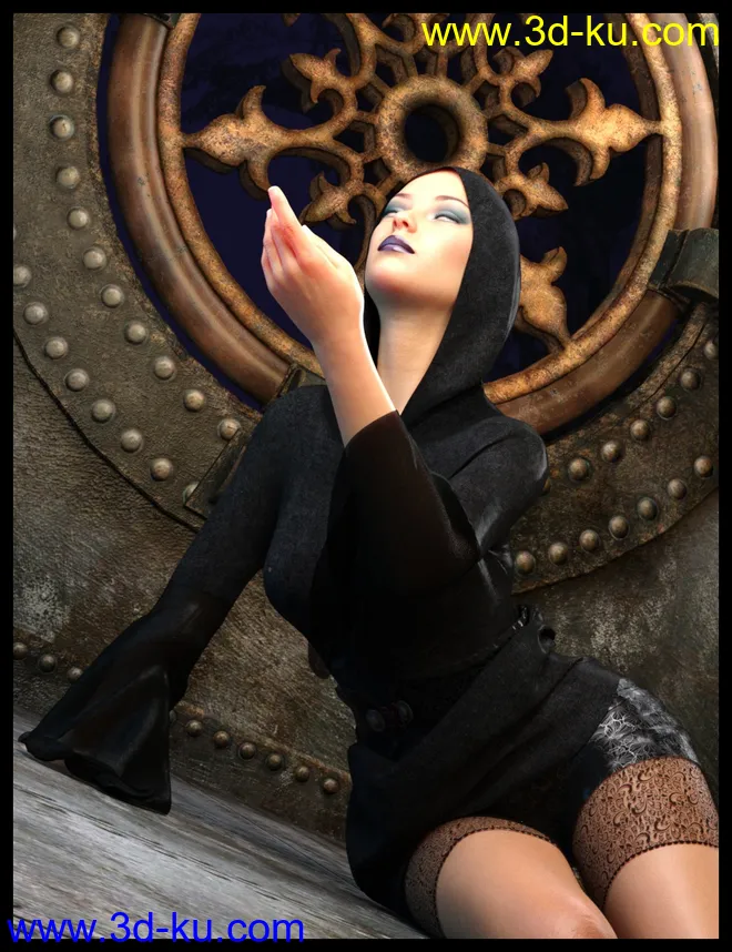 dForce The Latest Witch for Genesis 8 Female模型的图片3
