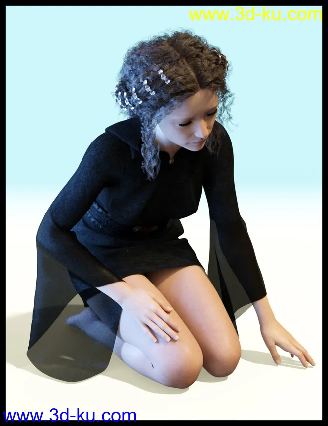 dForce The Latest Witch for Genesis 8 Female模型的图片6