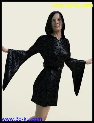 3D打印模型dForce The Latest Witch for Genesis 8 Female的图片