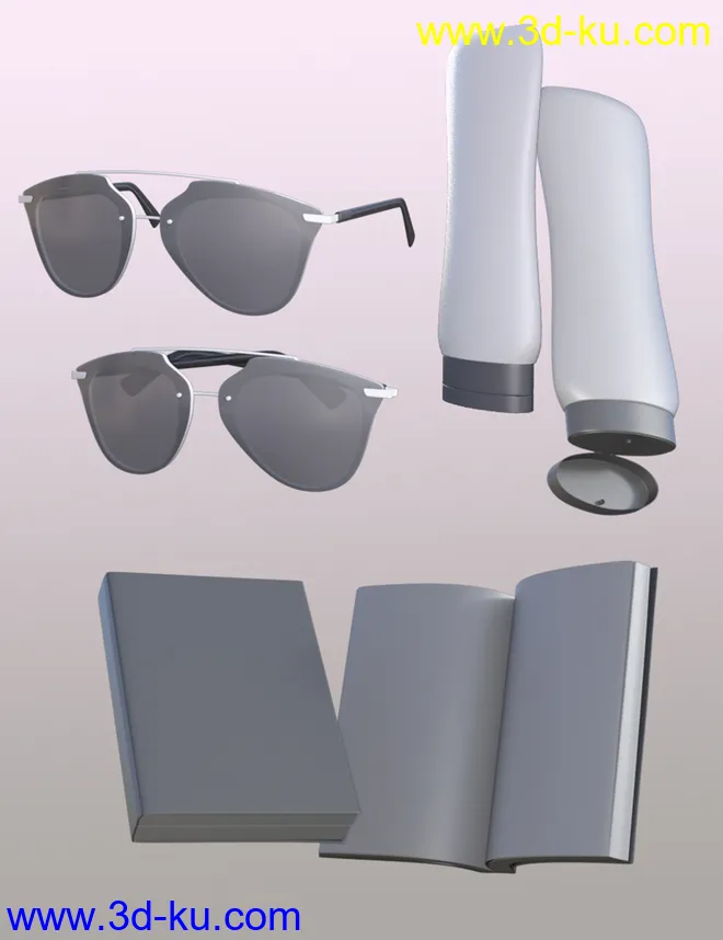 dForce Tropical Day Outfit and Accessories for Genesis 8 Female(s)模型的图片14