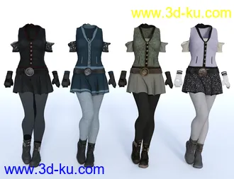 3D打印模型dForce Urban Adventure Textures的图片