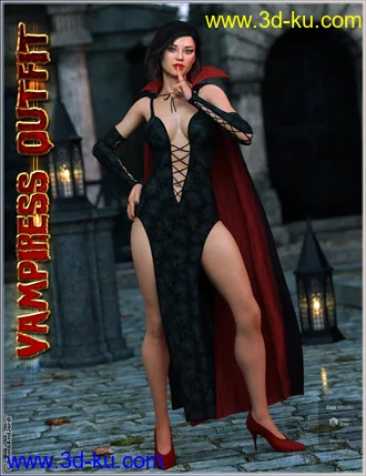 3D打印模型dForce Vampiress Outfit and Poses For Genesis 8 Female(s)的图片