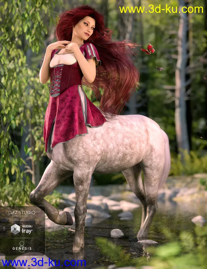 dForce Willow Outfit Textures模型的图片7