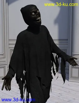 3D打印模型dForce Wraith for Genesis 8 Male的图片