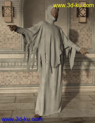 3D打印模型dForce Wraith for Genesis 8 Male的图片