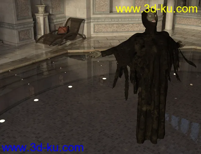 dForce Wraith for Genesis 8 Male模型的图片3