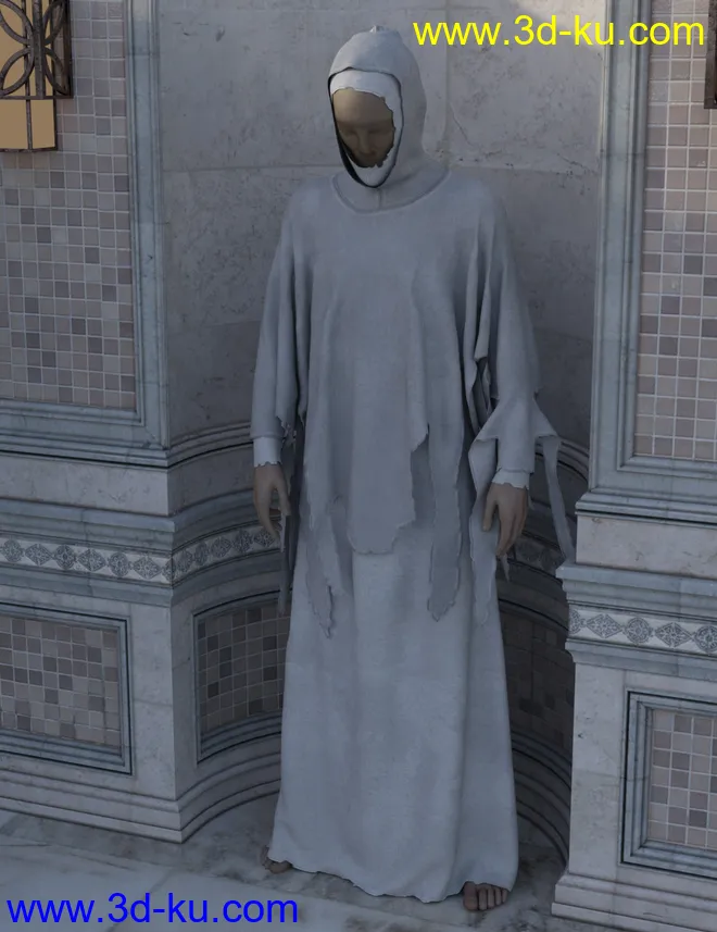 dForce Wraith for Genesis 8 Male模型的图片4