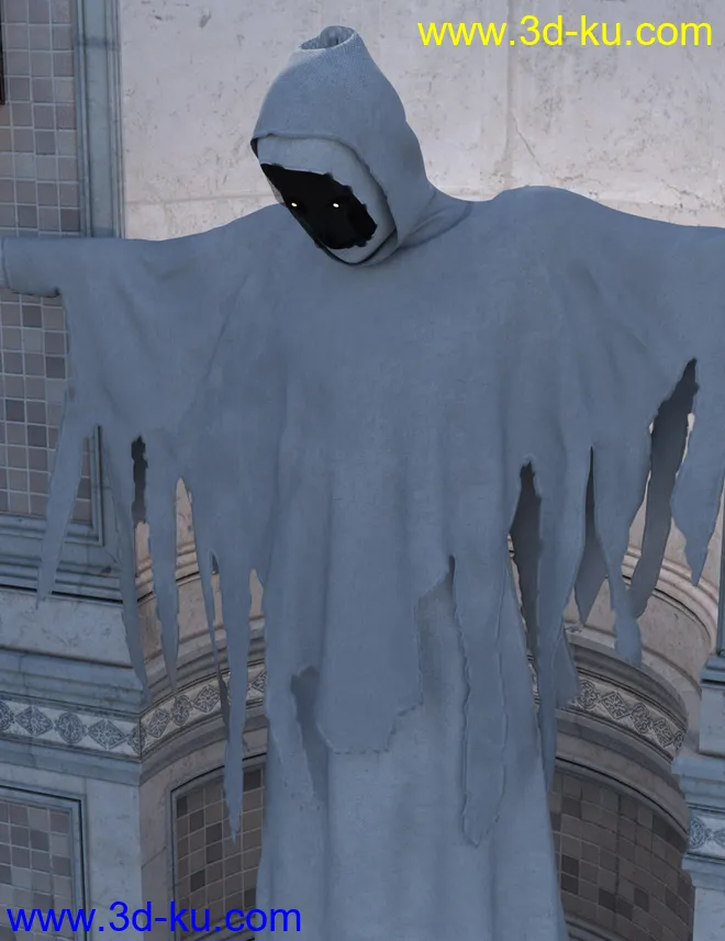 dForce Wraith for Genesis 8 Male模型的图片6