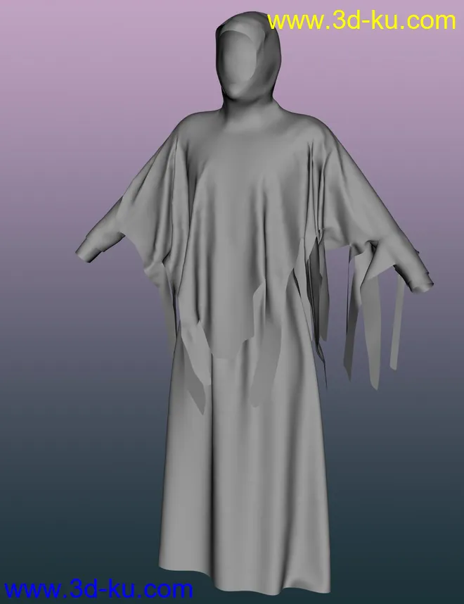 dForce Wraith for Genesis 8 Male模型的图片10