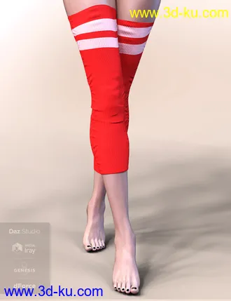 3D打印模型dForce X-Fashion Print Sweater Outfit for Genesis 8 Female(s)的图片